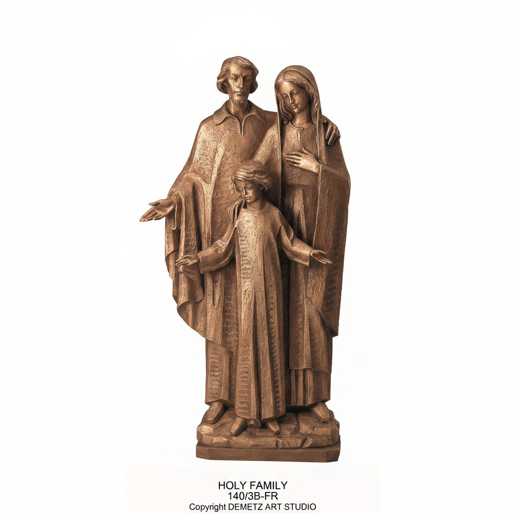 Bronze Statue of The Holy Family by Demetz (140/3B/FR)