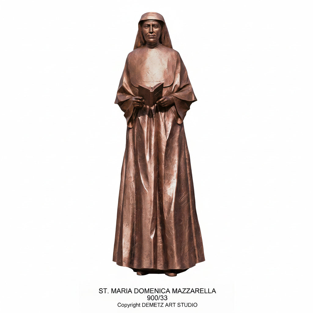 Statue of St. Domenica Mazzarello by Demetz (900/33)