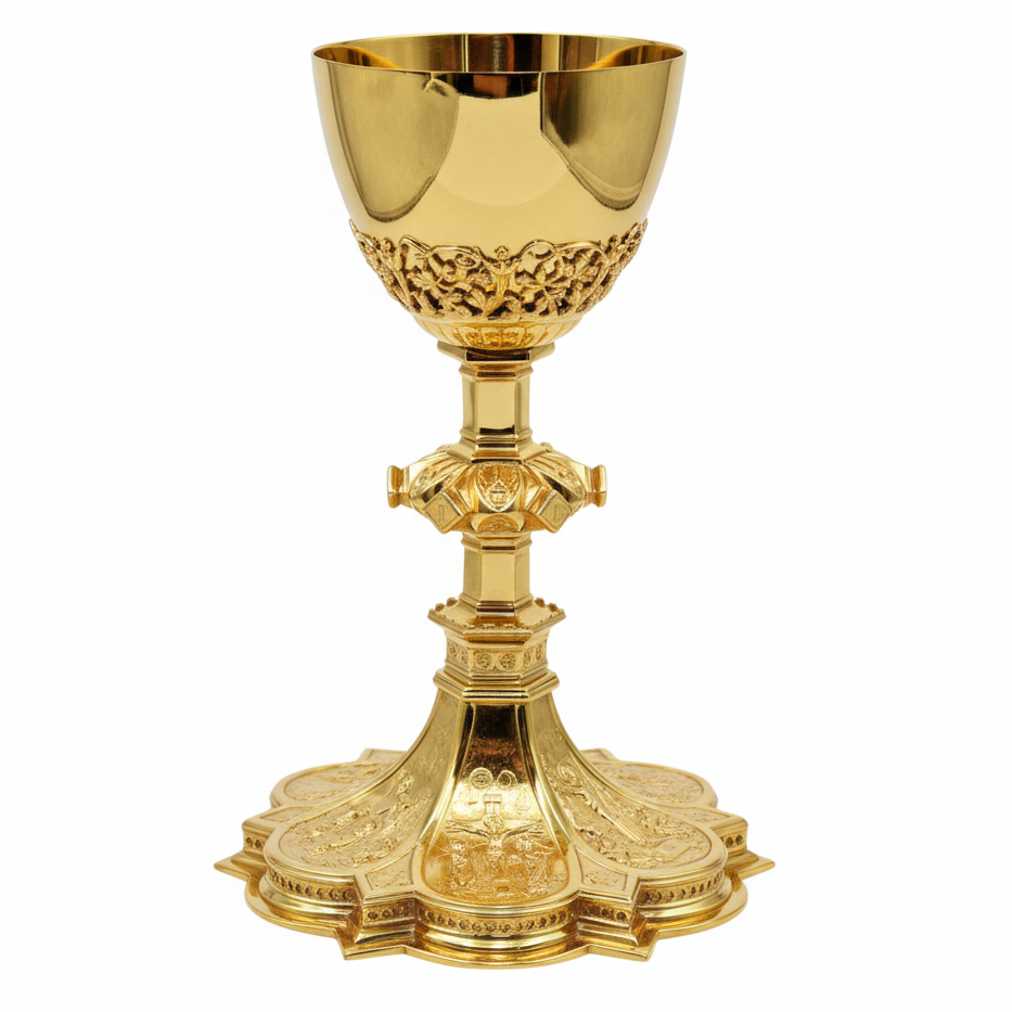 H-2165G Gothicus Chalice Gold