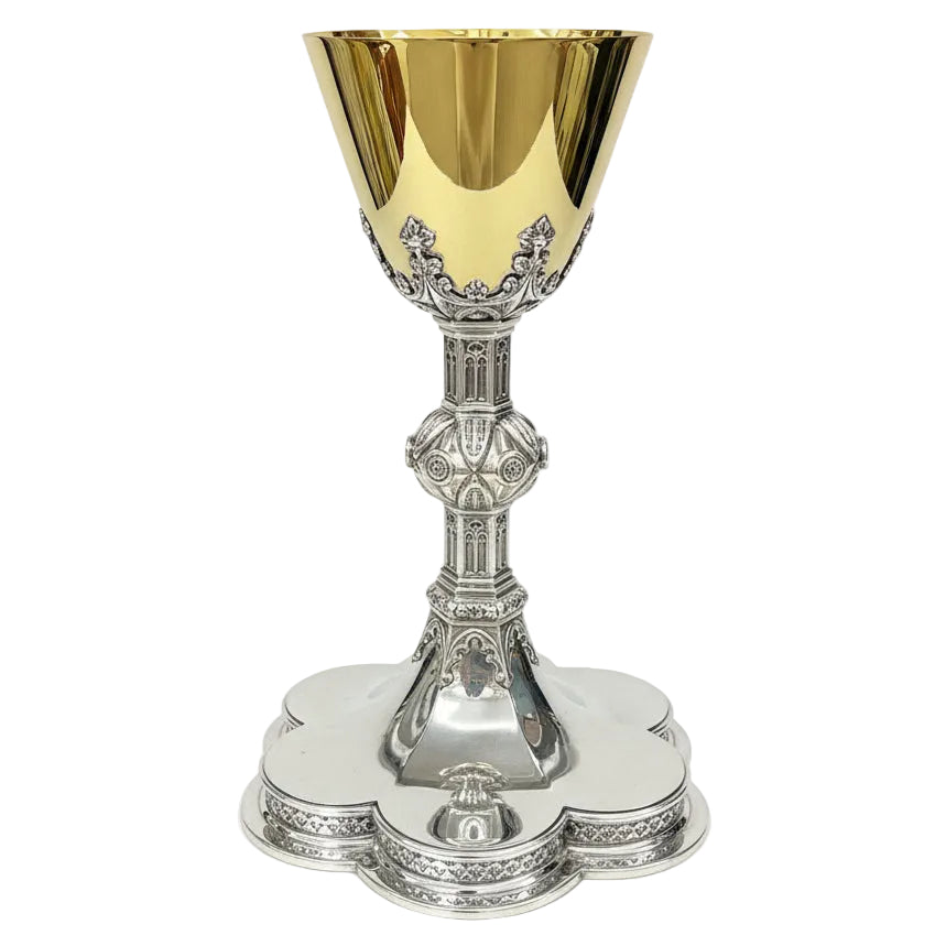 H-2181S St. Michael Chalice Silver