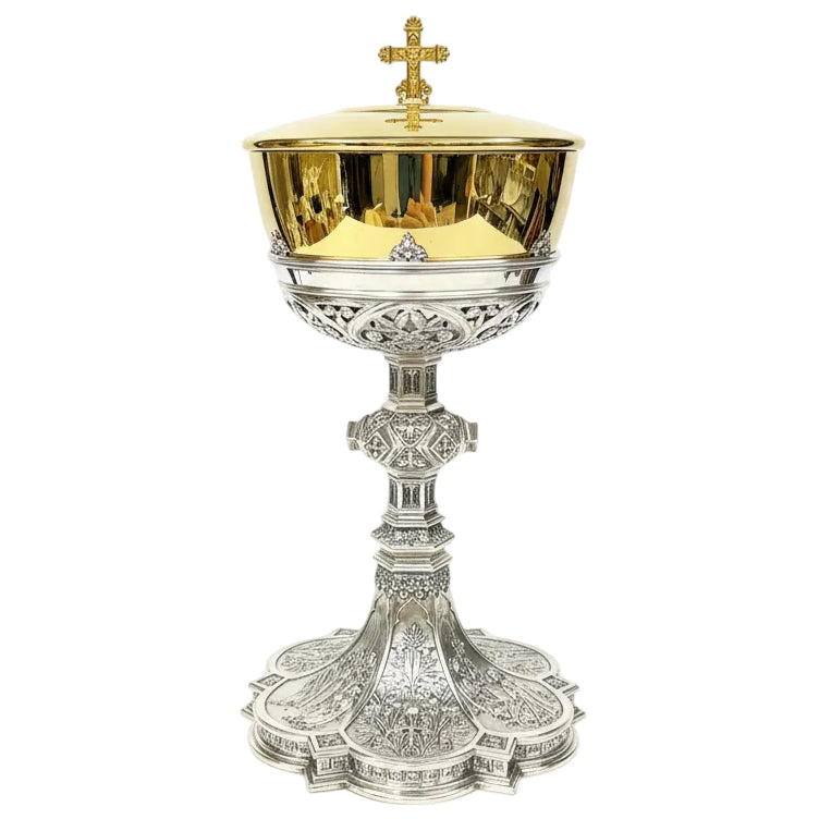 H-2164SC Holy Wisdom Ciborium Silver