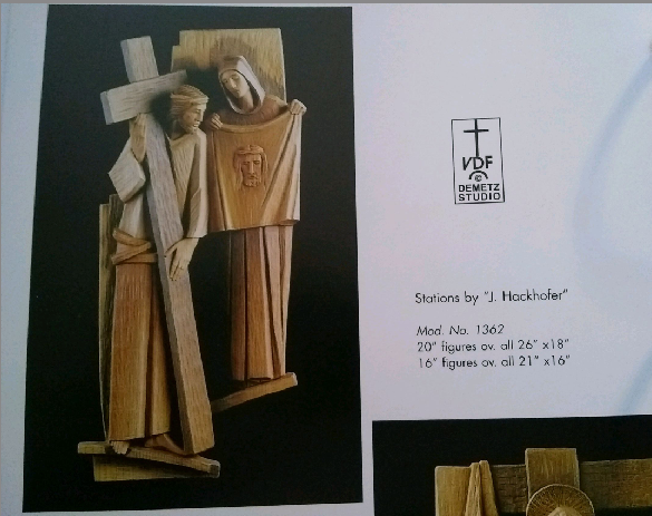 Stations of the Cross wood x1362 Fynders Keepers