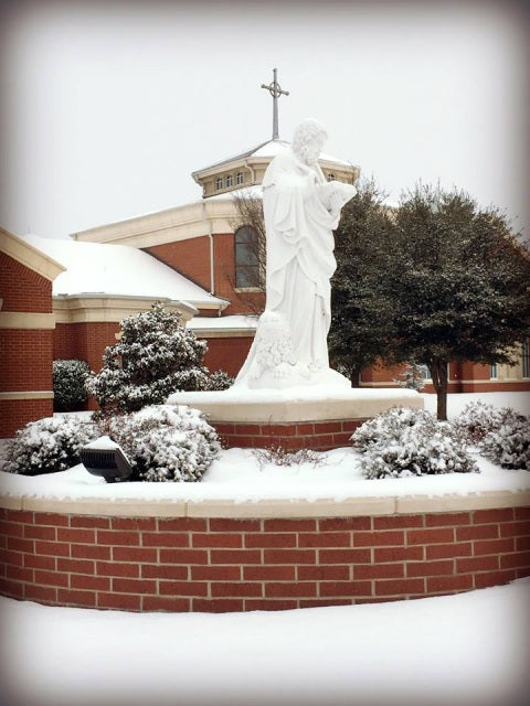Custom St Mark Statue in Marble Fynders Keepers