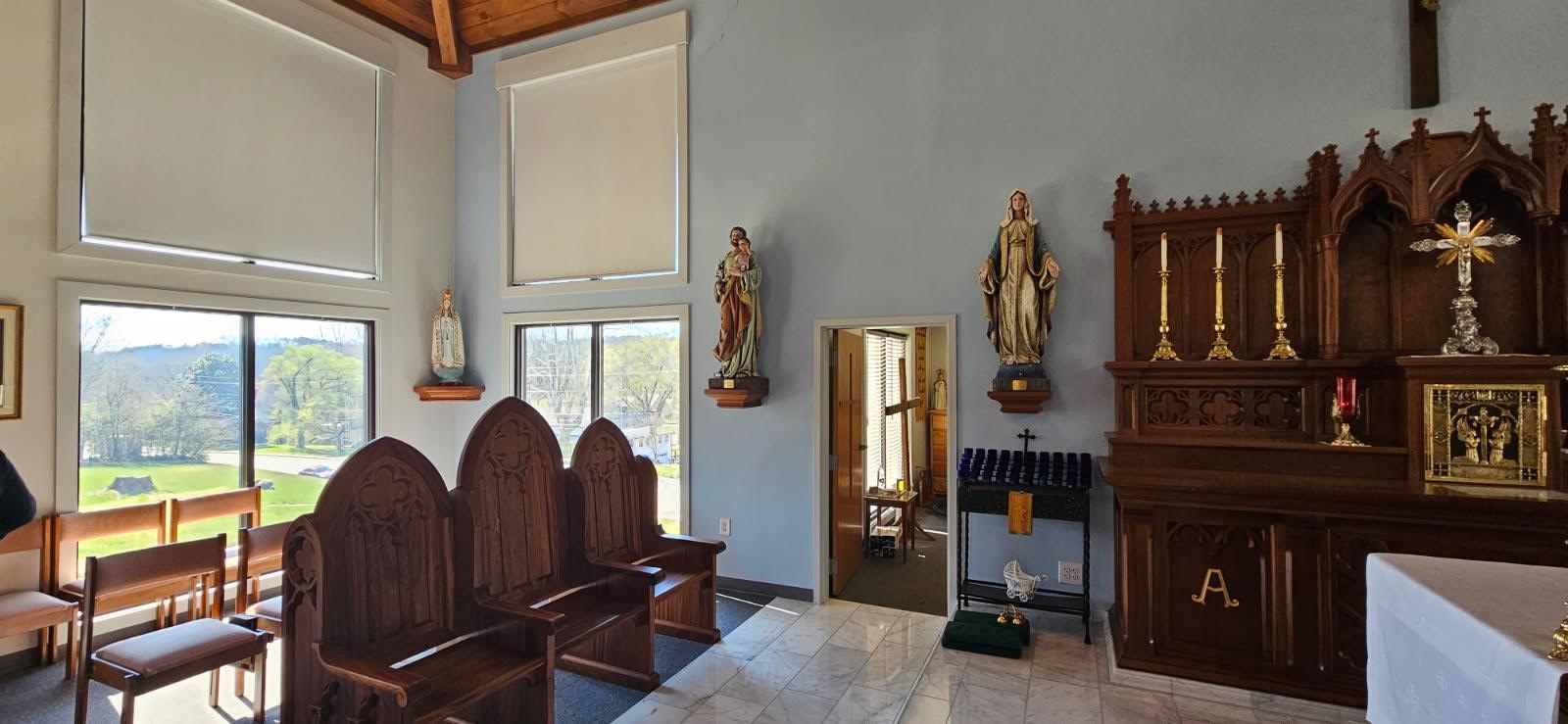 Blue Ridge New Sanctuary High Altar and Church Project Fynders Keepers Brokerage LLC