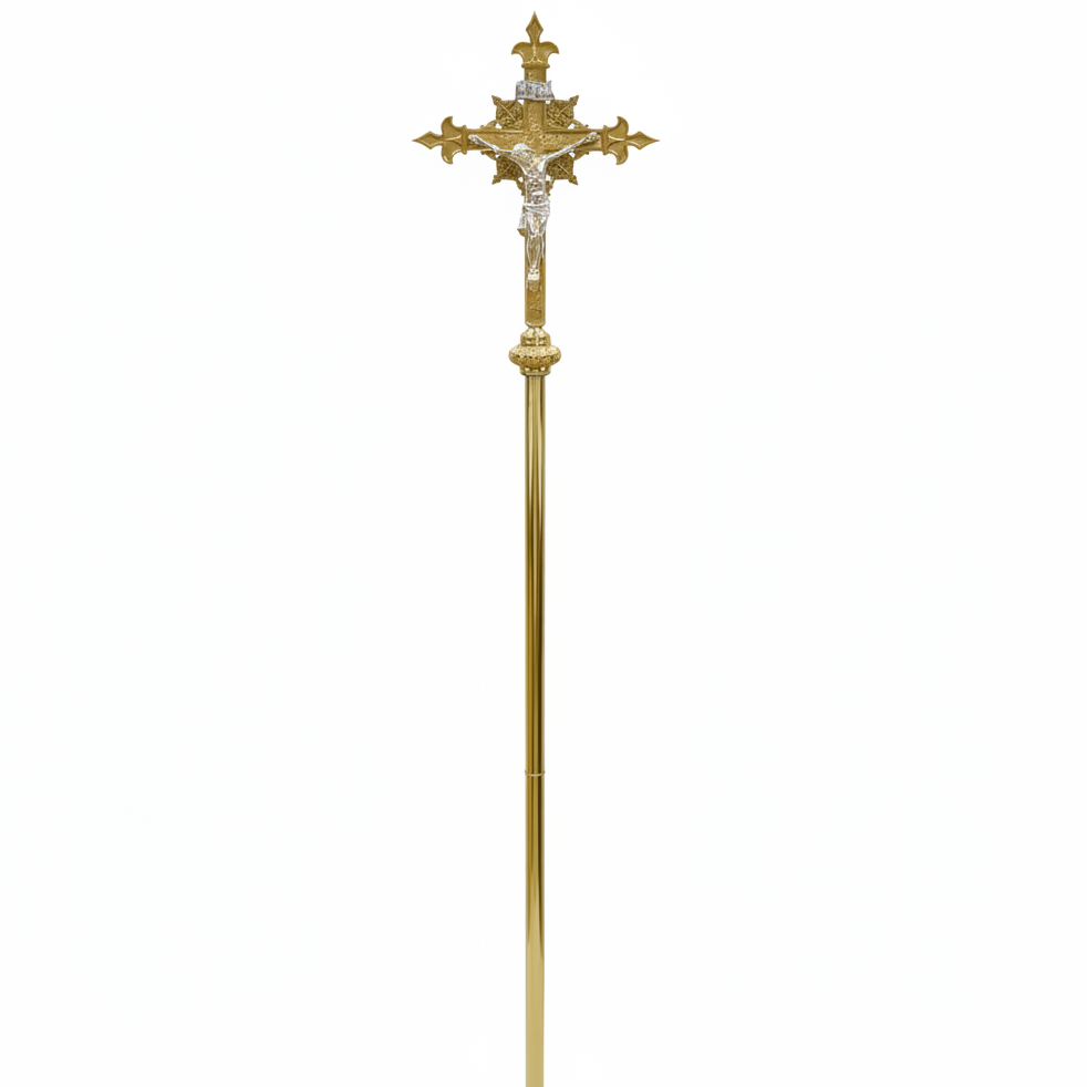 H-121PC Processional Crucifix