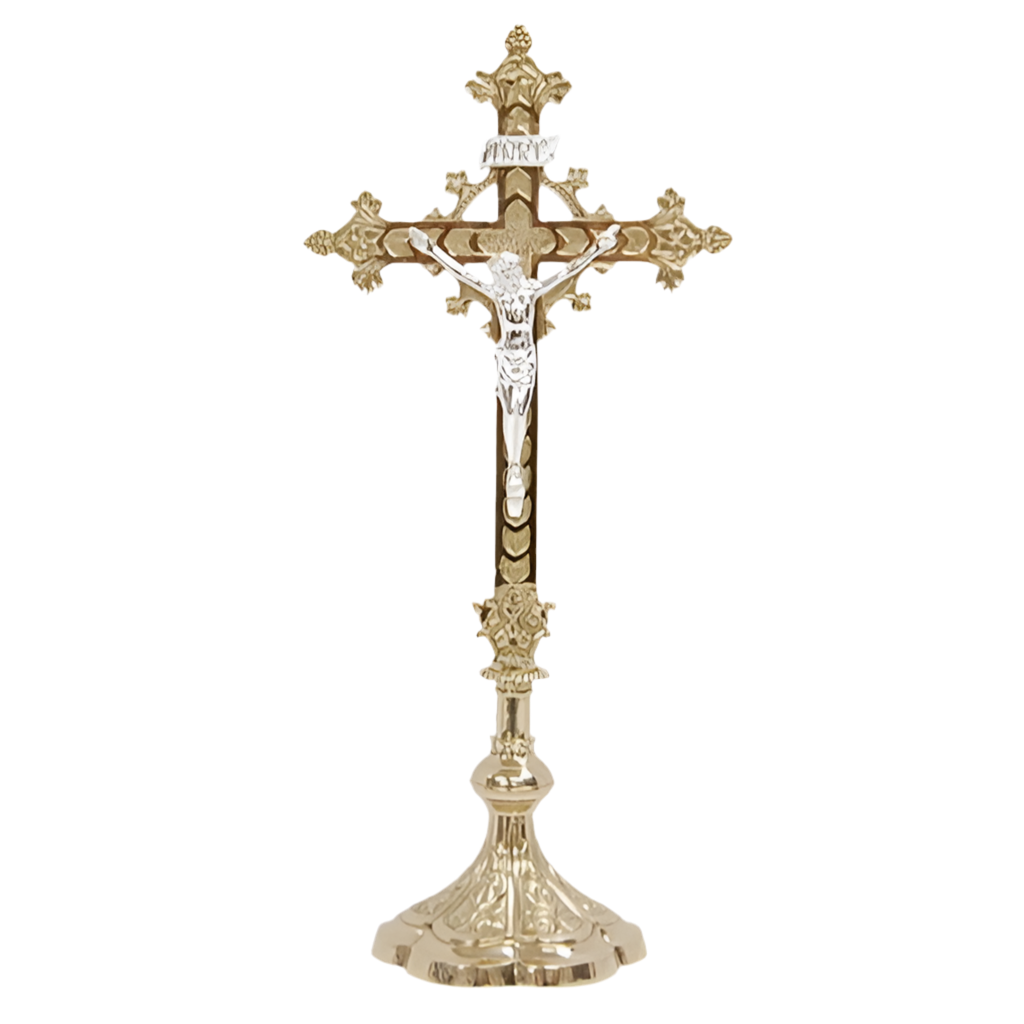 H-386 Ornate Altar Crucifix