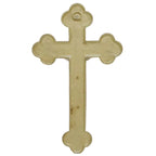 H-392 Brass Wall Hanging Crucifix, Altar Crucifix