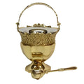H-410 Ornate Holy Water Bucket & Sprinkler