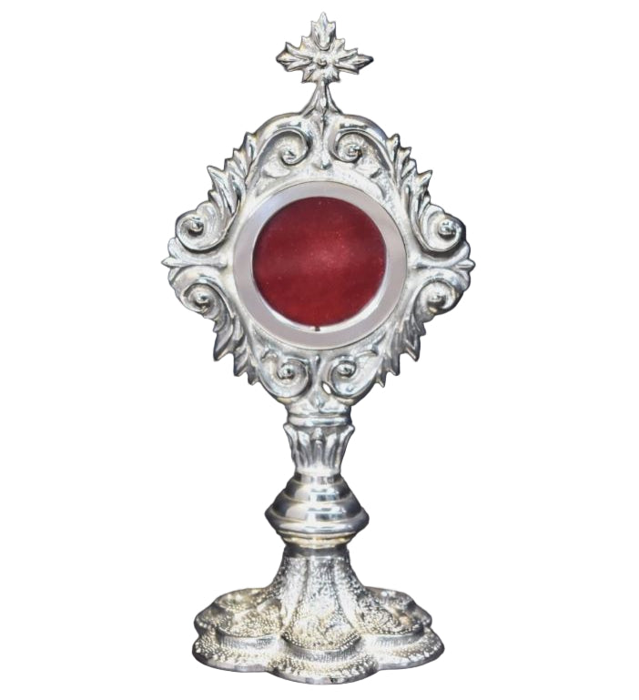 H-47S Silver Plated Reliquary