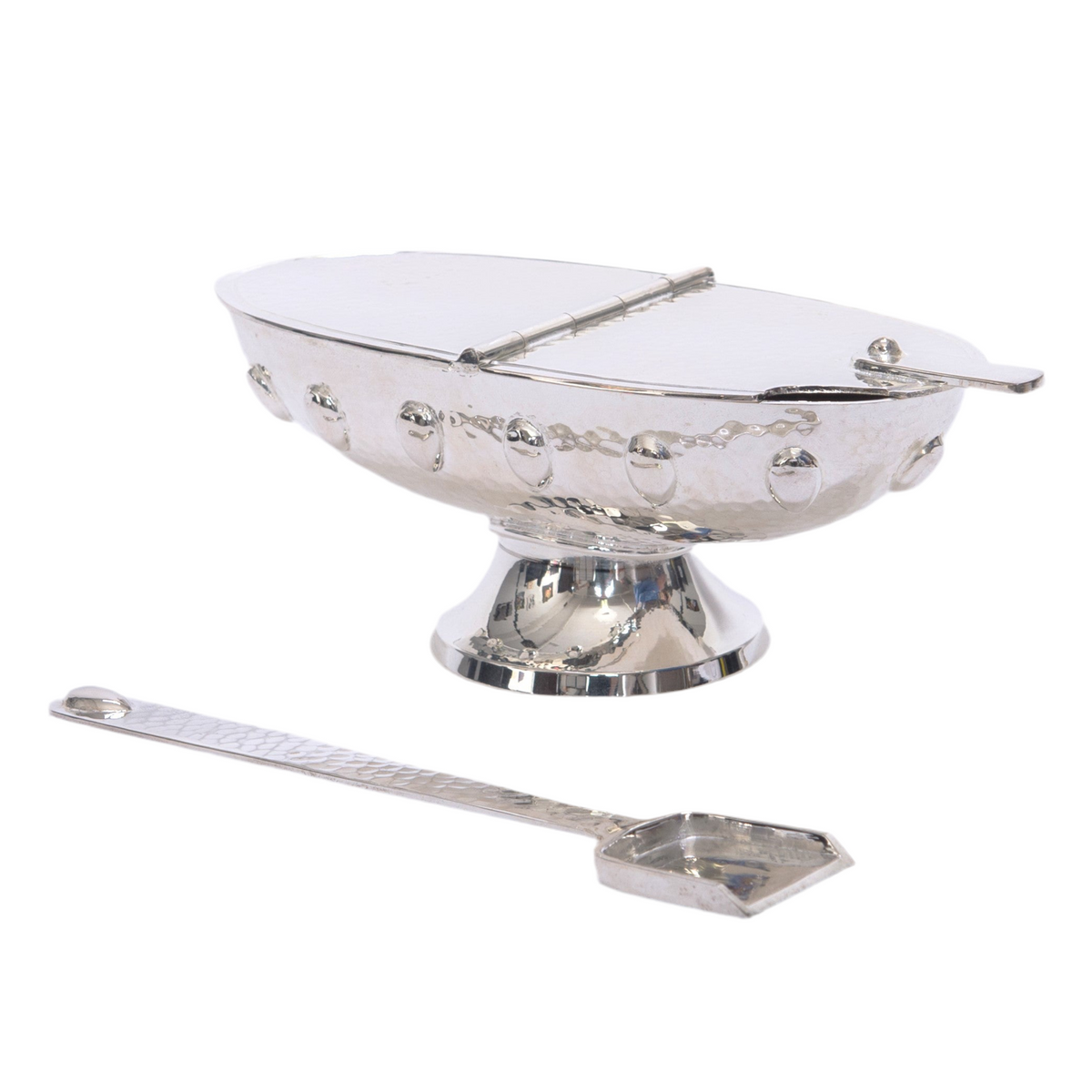 H-172S Silver Plated Boat and Spoon