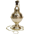 H-431SC Single Chain Brass Censer