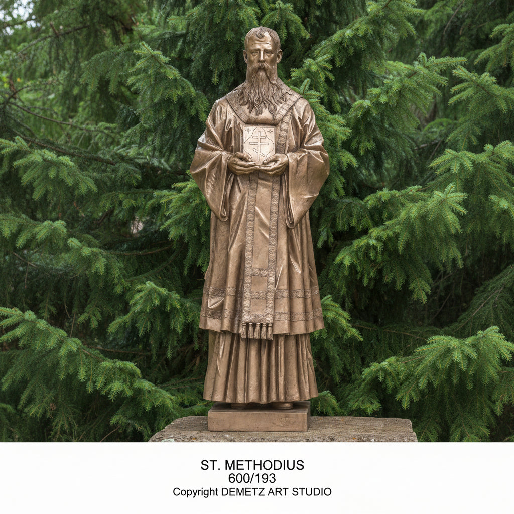 Bronze Statue of St. Methodius by Demetz (600/193)