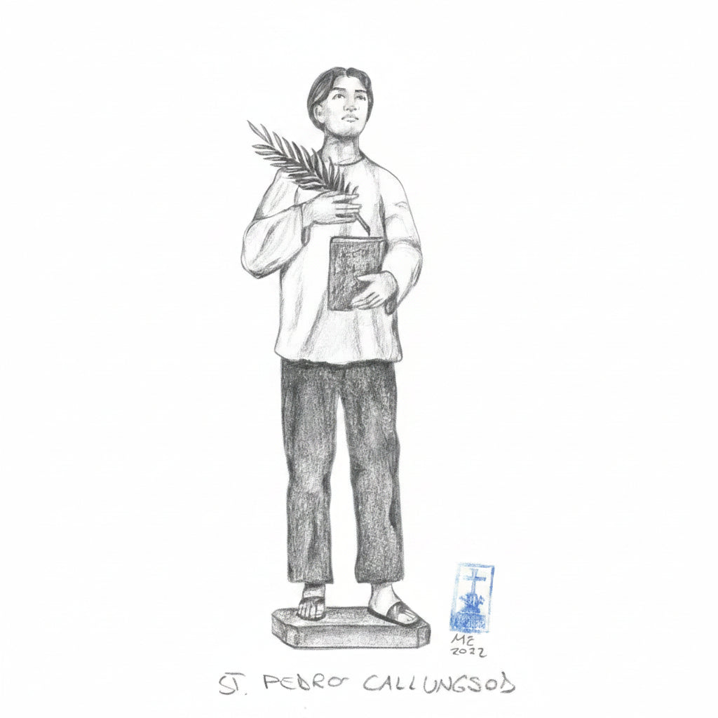 Statue of St. Pedro Callungsod by Demetz (600/260)