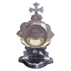 H-6S Small Silver Plated Reliquary