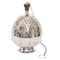 H-173SSC Silver Plated Single Chain Censer, Thurible