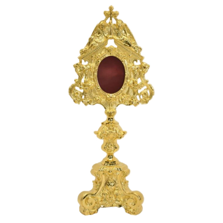 H-83G Gold Plated Reliquary