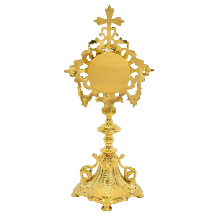 H-84G Gold Plated Reliquary