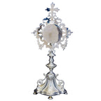 H-84S Silver Plated Reliquary