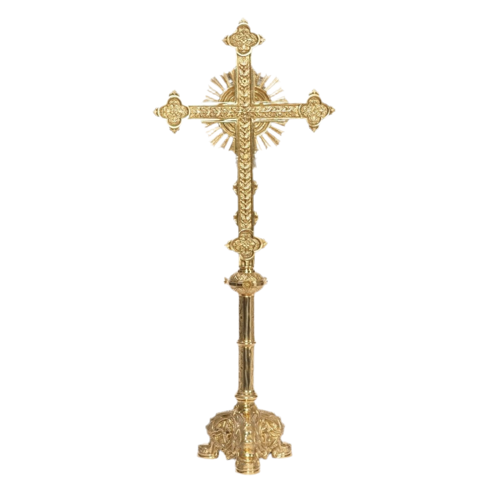 H-155AC Baroque Altar Crucifix