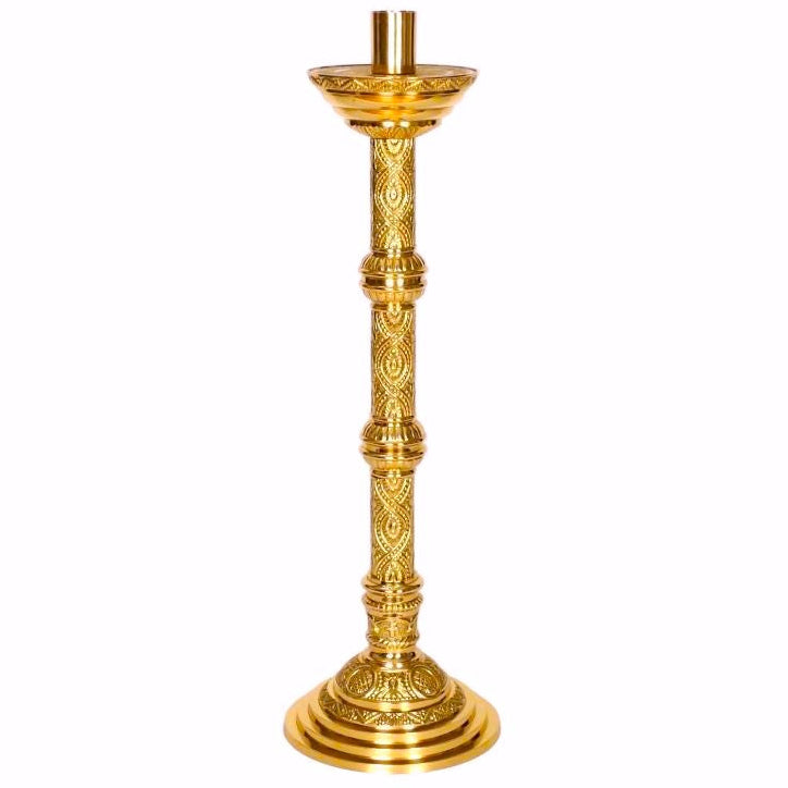 H-98G-24 Gold Plated Candlestick