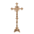 H-108B-MS Marble Stem Altar Crucifix