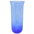 H-233B Blue 8 Day Sanctuary Lamp Glass Globe