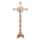 H-108B-MS Marble Stem Altar Crucifix