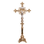 H-108B-FS Fluted Stem Altar Crucifix