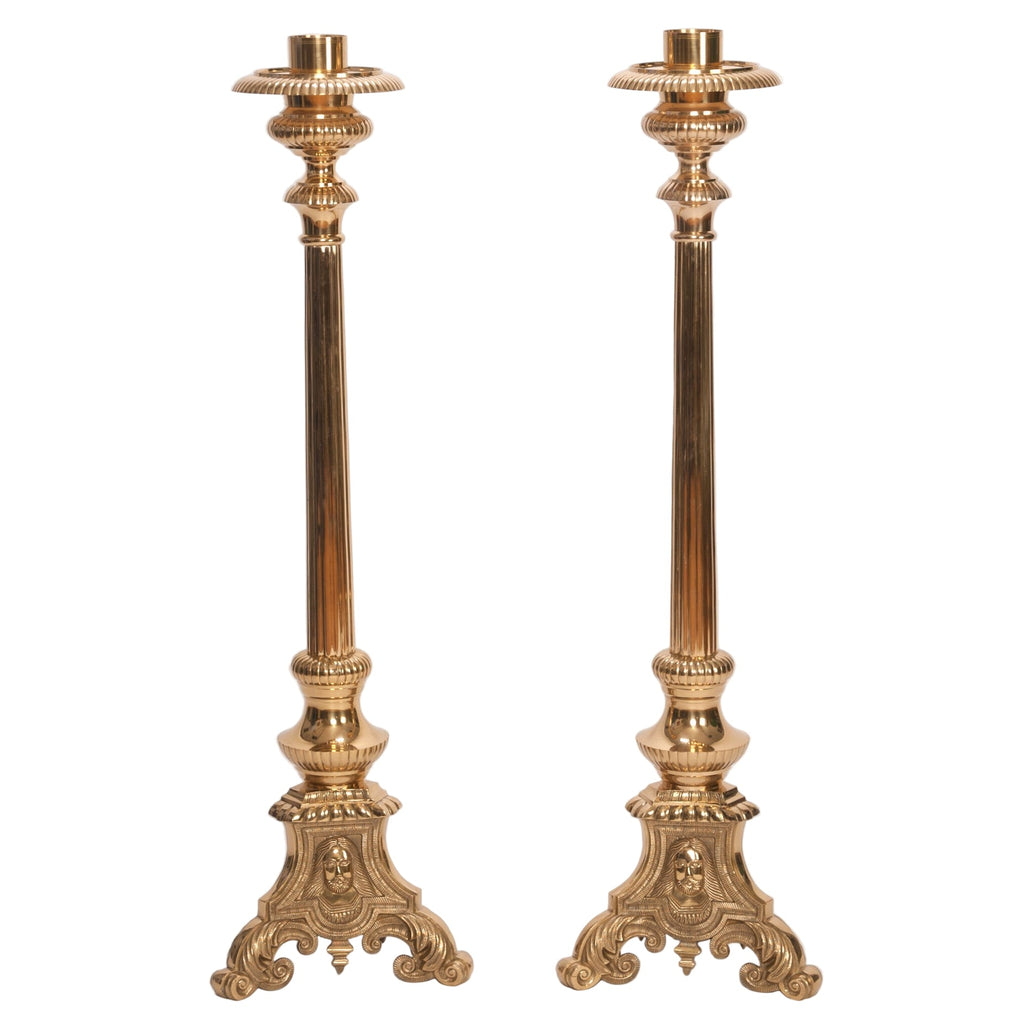 H-119-42 Holy Family Candlestick