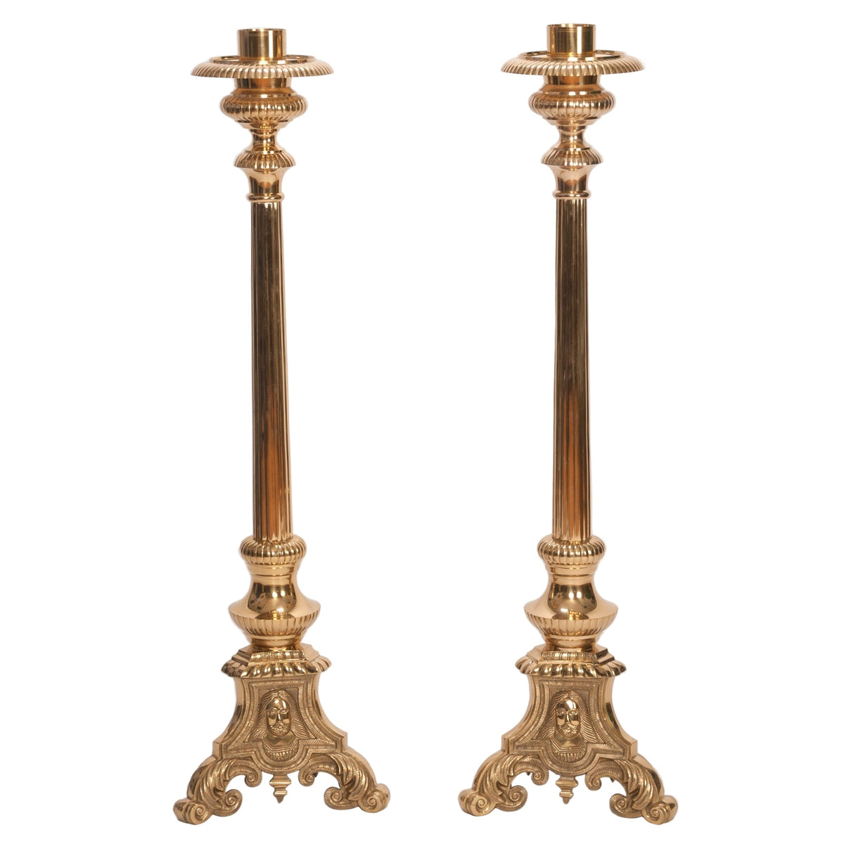 H-119-42 Holy Family Candlestick