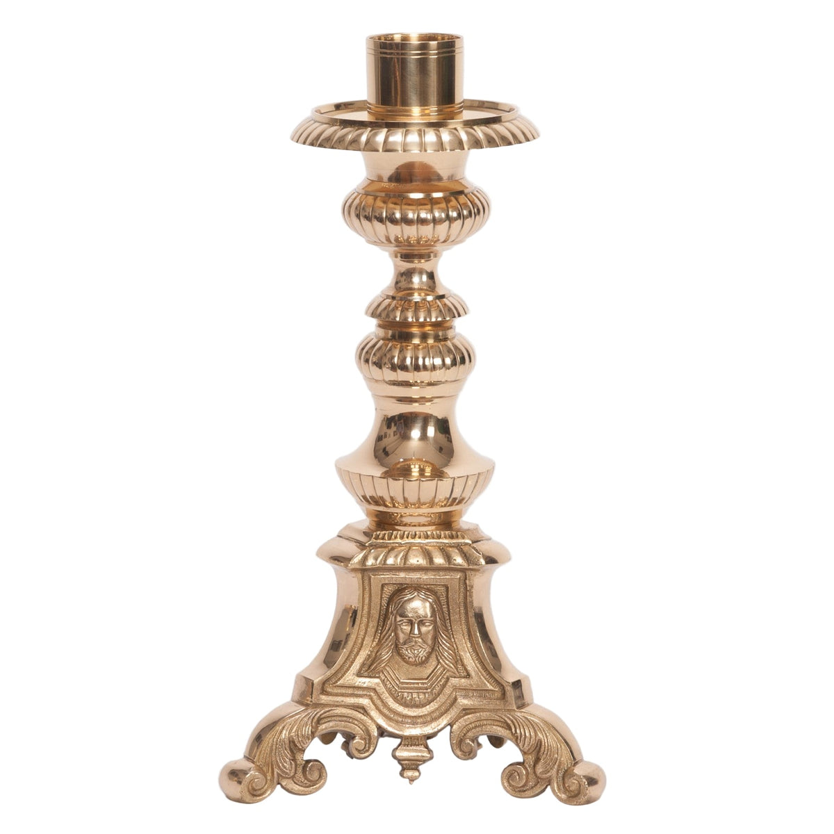 H-119SH-12 Short Holy Family Candlestick
