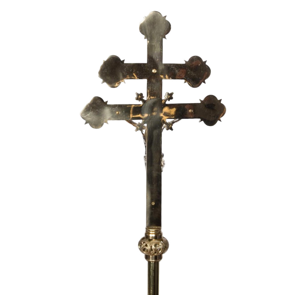 H-127METPC Processional Crucifix