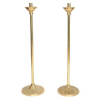 H-128SPAL Single Processional Candlestick
