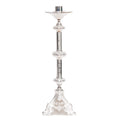 H-135S Silver Plated Candlestick