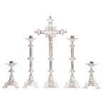 H-135S Silver Plated Candlestick