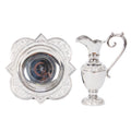 H-158N Silver Ewer and Basin, Lavabo Set