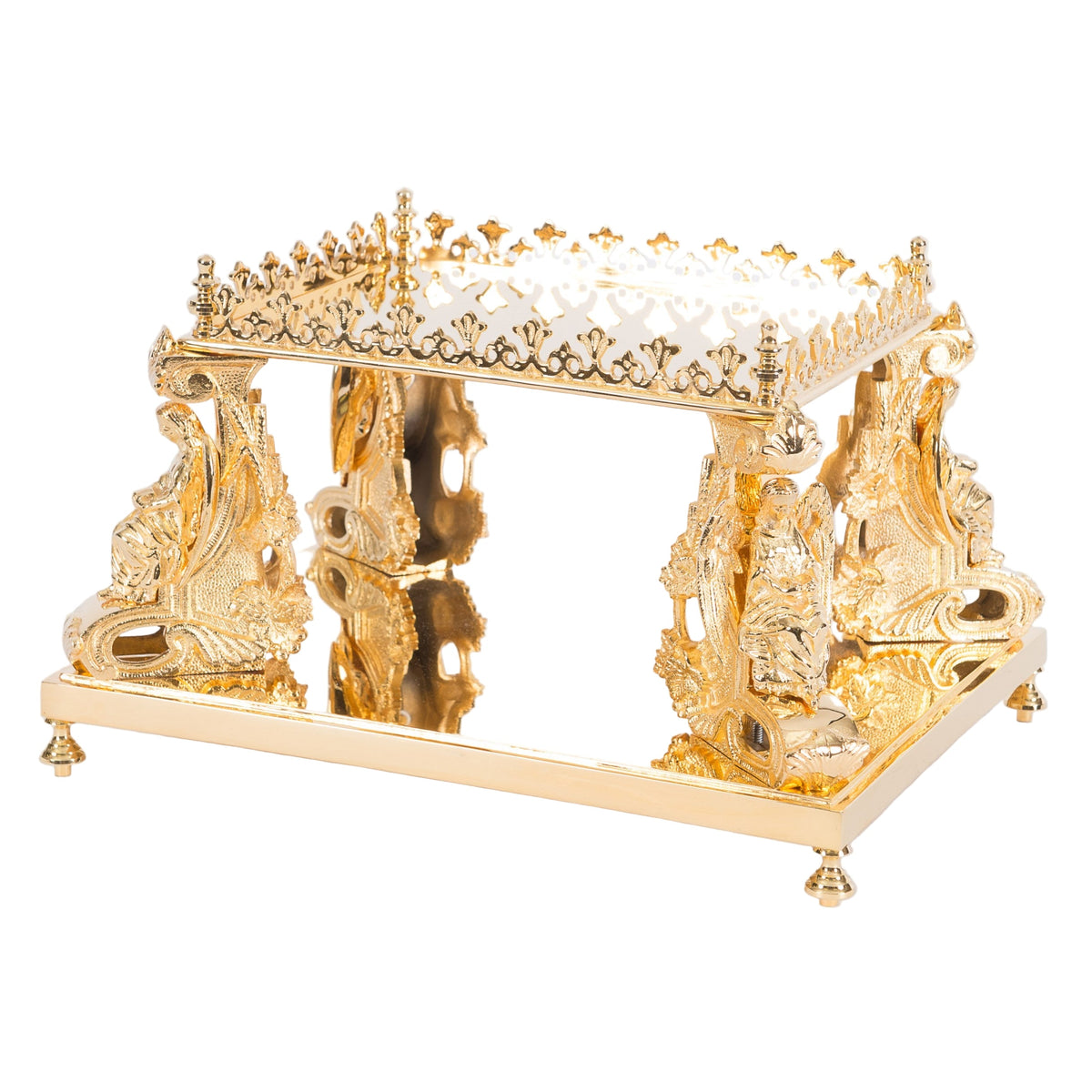 H-182G Gold Plated Monstrance Tabor