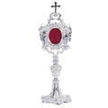 H-1S Silver Plated Angel Reliquary
