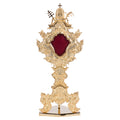 H-218G Gold Plated Pontifical Reliquary