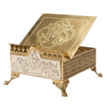 H-234S Adjustable Missal Stand with Silver Plated Face Panel