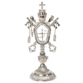 H-246S Silver Plated Vatican Reliquary
