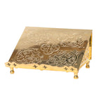 H-251G Gold Plated Missal Stand, Book Stand