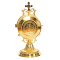 H-329G Gold Plated Luna Custodial, Luna Holder