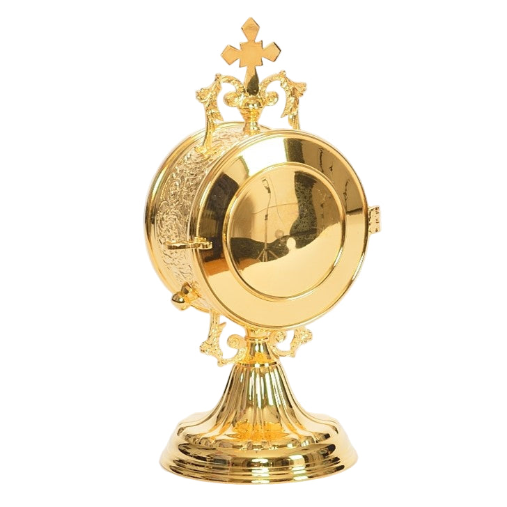 H-329G Gold Plated Luna Custodial, Luna Holder