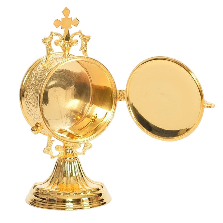 H-329G Gold Plated Luna Custodial, Luna Holder
