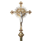 H-332PCST Processional Crucifix with Stones