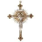 H-332AS Decorative Wall Crucifix with Stones
