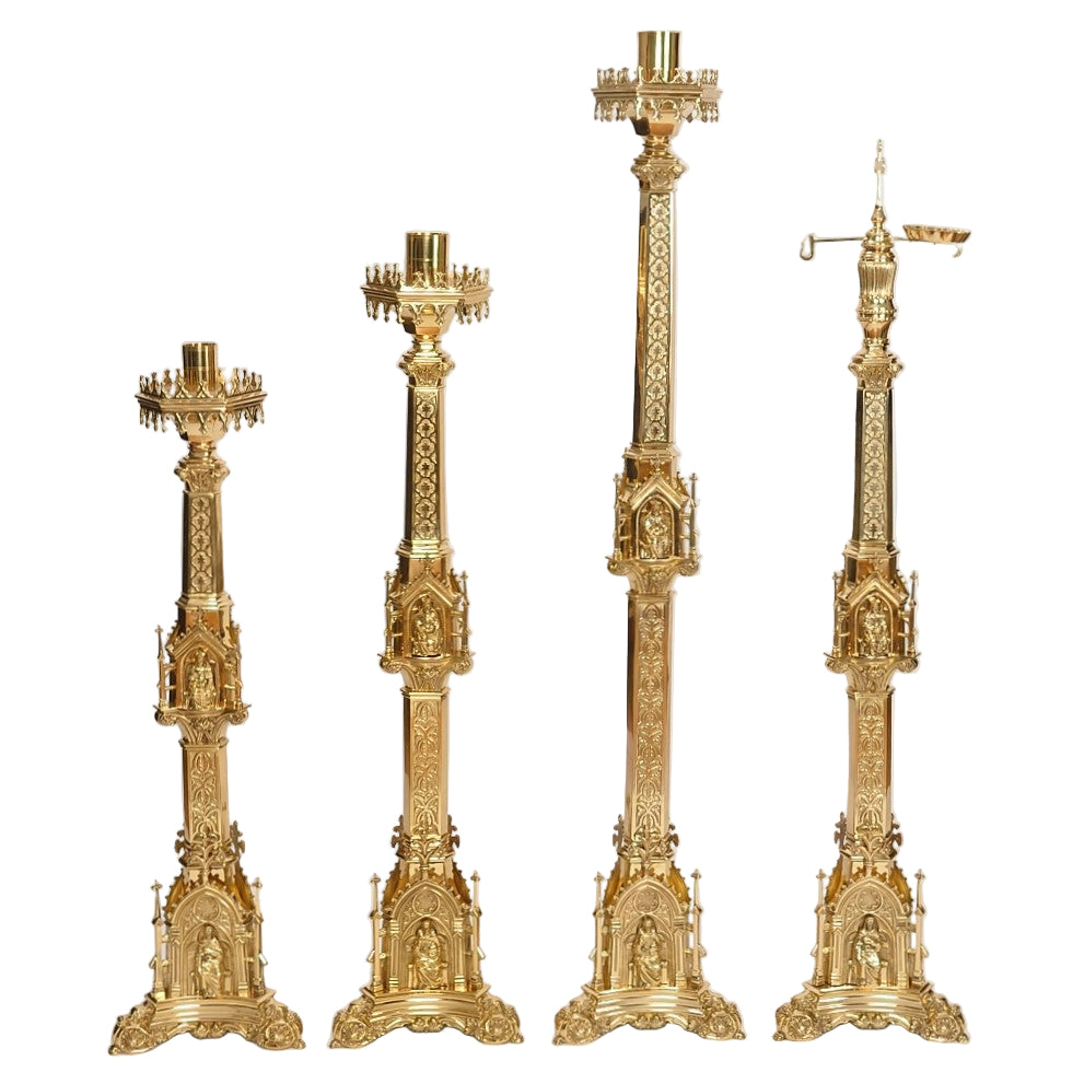 H-340PAS-48" Paschal Candlestick