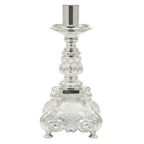 H-373S Silver Plated Short Altar Candlestick