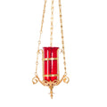H-38G Gold Plated Hanging Sanctuary Lamp